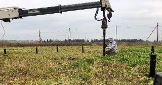 Установка винтовых свай Обнинск цена от 3134 руб.